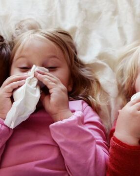 Resfriados en Niños menores