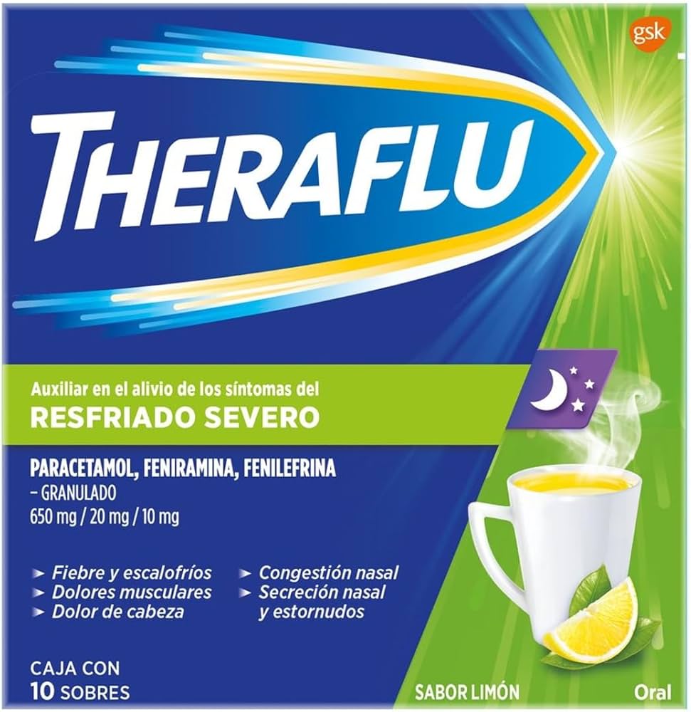 Theraflu para la gripa